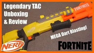 Nerf Fortnite Legendary TAC Unboxing & Review (A Collector's Viewpoint)