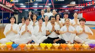 Candle meditation, or Trataka, is a form of gazing meditation 🧘❤️🕉️