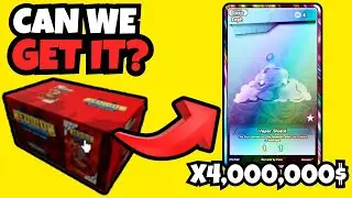 Opening Best Packs in the GAME TCG shop simulator Roblox