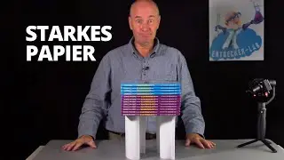 Wie stark ist Papier? Experiment zum Nachmachen