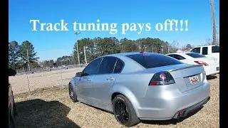 We dial in a cammed 09 G8 GT at the track!