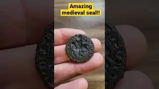Amazing Medieval bronze seal!