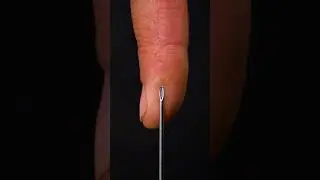 &ldquo;A needle breaking the silence&hellip; beauty hidden in pain.&rdquo; Needle & Finger #needle #asmr #Dark #Shorts