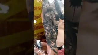 RECOUVREMENT !! COVER UP !! Transformation radicale a KUSTOM TATTOO #tatouage #tattoocover #inked