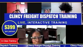 Student Quiz - LIVE Zoom Sessions - $399 - Clincy Freight Dispatch Training