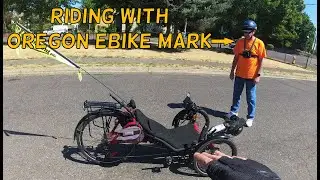 Group ride of the Fanno Creek Trail with OregonEbikeMark
