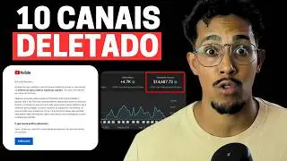 YOUTUBE DELETOU meus 10 canais e NAO SEI MAIS o que fazer
