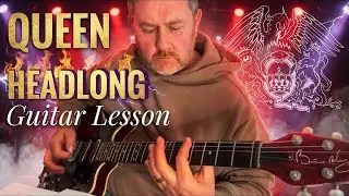 🎸 Queen &ndash; Урок игры на гитаре Headlong | Разбор стиля Брайана Мэя 🎸 Преподаватель: Джеймс Рандл