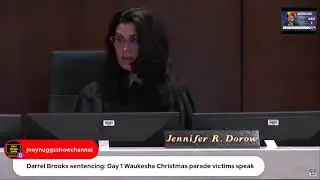 Darrell Brooks sentencing: Live stream of Waukesha Christmas parade victims speak Day 1 Part 3