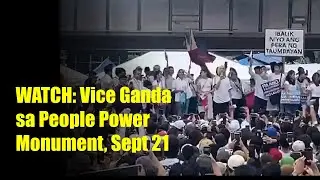 WATCH: Vice Ganda sa People Power Monument, Sept 21