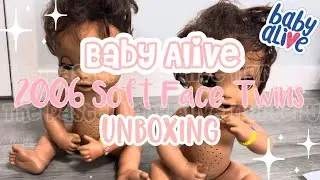 Распаковка Baby Alive 2006 Soft Face!
