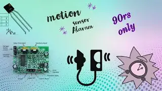 Motion detection alarm