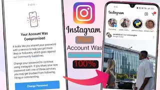 Your account was compromised instagram problem in hindi | Forgot Password