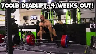 700Ib Deadlift | Training Vlog | Nationals Prep