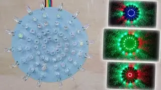 4017 Led Chaser // Diwali Led Chaser // 555 Ic Led Chaser // New Led Chaser