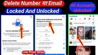 Facebook Account Locked To Direct Identity Unlock 2025/Facebook Account Unlock Method#fb