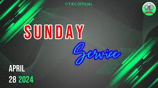 Sunday Service Live | Rev.G.Moses.B.D. | (28-Apr-2024) #ctbc #worship #service   #2024