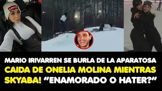 MARIO IRIVARREN SE BURLA DE LA APARATOSA CAIDA DE ONELIA MOLINA MIENTRAS SKYABA!&ldquo;ENAMORADO O HATER?&rdquo;