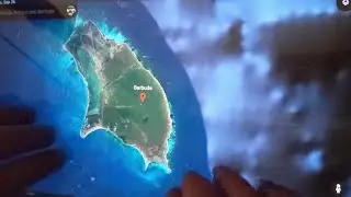 ASMR ~ Barbuda History & Geography ~ Soft Spoken Map Tracing Google Earth (Antigua & Barbuda)