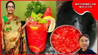 Refreshing Watermelon Pure Natural Mojito Drink | Watermelon Lemonade | Fresh Watermelon Juice