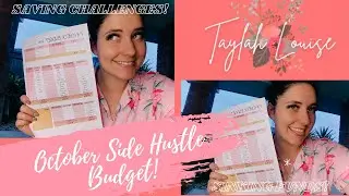 OVER $700 SIDE HUSTLE MONEY / BUDGET WITH ME OCTOBER / ZERO BASED BUDGET / SINKING FUNDS & SAVINGS