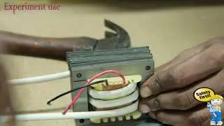 Simply make Old Transformer convert Soldering iron | Experiment UAE |