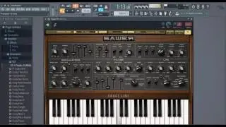 FL studio plugin Sawer test
