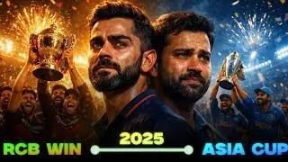 2025: The Most Emotional Year in Indian Cricket 🇮🇳 | RCB Title, Ro-Ko Era & More