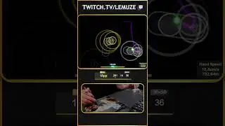 8.5⭐230BPM Camellia Tech B Rank Choke 🤬 #lemuze #twitch #osugamer