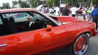 CANDY ORANGE CHEVY MALIBU ON DEM 26
