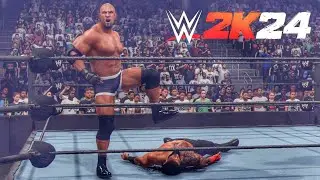 WWE2K24 - Goldberg vs Roman Reigns