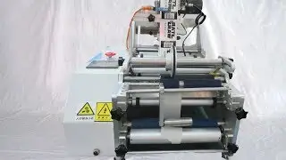 Teach you how to install operate syringe labeling machine with thermal date 教學視頻針筒貼標機