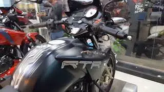 TVS Apache RTR 150 Matte Black & Red Edition | YouTube look