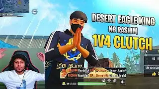 Upcoming Desert Eagle King NG RASHIM 📱 || 1vs4 Nonstop Gaming Reaction