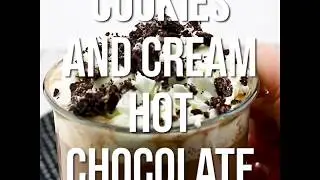 Cookies and Cream Hot Chocolate