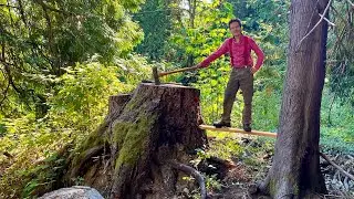Building and using vintage logging hand tools