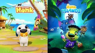 Talking Hank Old x Talking Hank Islands~My Talking Hank|My Talking Hank: Islands Gameplay #tomhappy