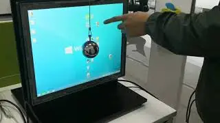 Tempered PCAP Touchmonitor test