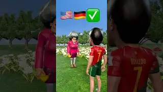 Ronaldo Messi Scary Teacher funny 4Nailing#funny #familyfun #animation #scaryteacher3d