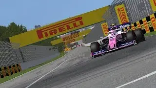 rFactor | F1 2019 | Lance Stroll Onboard Canada