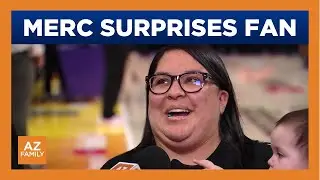 Phoenix Mercury surprise Globe flooding victim with WNBA Finals tickets