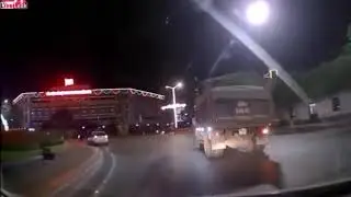 LiveLeak: man sent flying in air