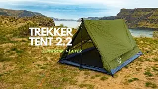 Trekker Tent 2.2: Ultralight, Single-Layer Bliss with Added Ventilation | River Country Products!