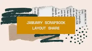 Макет скрапбука за январь // Белла Бульвар // Конкурс эскизов ACOT // Doodlebug // ScrapRoom
