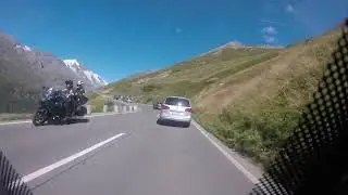 Driving up the Grossglockner Kawasaki Versys 650