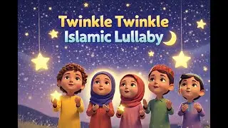 Twinkle Twinkle Islamic Lullaby 🌙 | Muslim Kids Nasheed (Vocals Only) | Kids Bedtime Song