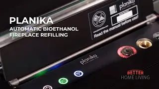 Planika Automatic Bioethanol Fireplace Refilling
