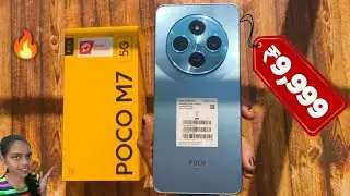 Poco M7 5G Unboxing First Look 🔥 | Budget Smartphone Under ₹9,999