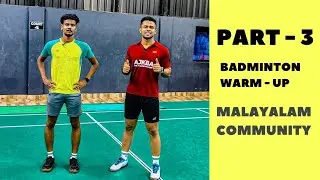 PART- 3 BADMINTON ONLINE COMMUNITY BY AJKBA 💪 BE A PROFESSIONAL - MALAYALAM