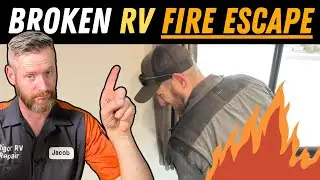 Watch for this dangerous RV fire escape window failure